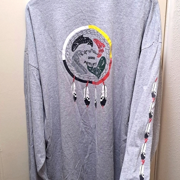 Port and Company Other - Muckleshoot Potlatch 2009 long-sleeved shirt 4XLT